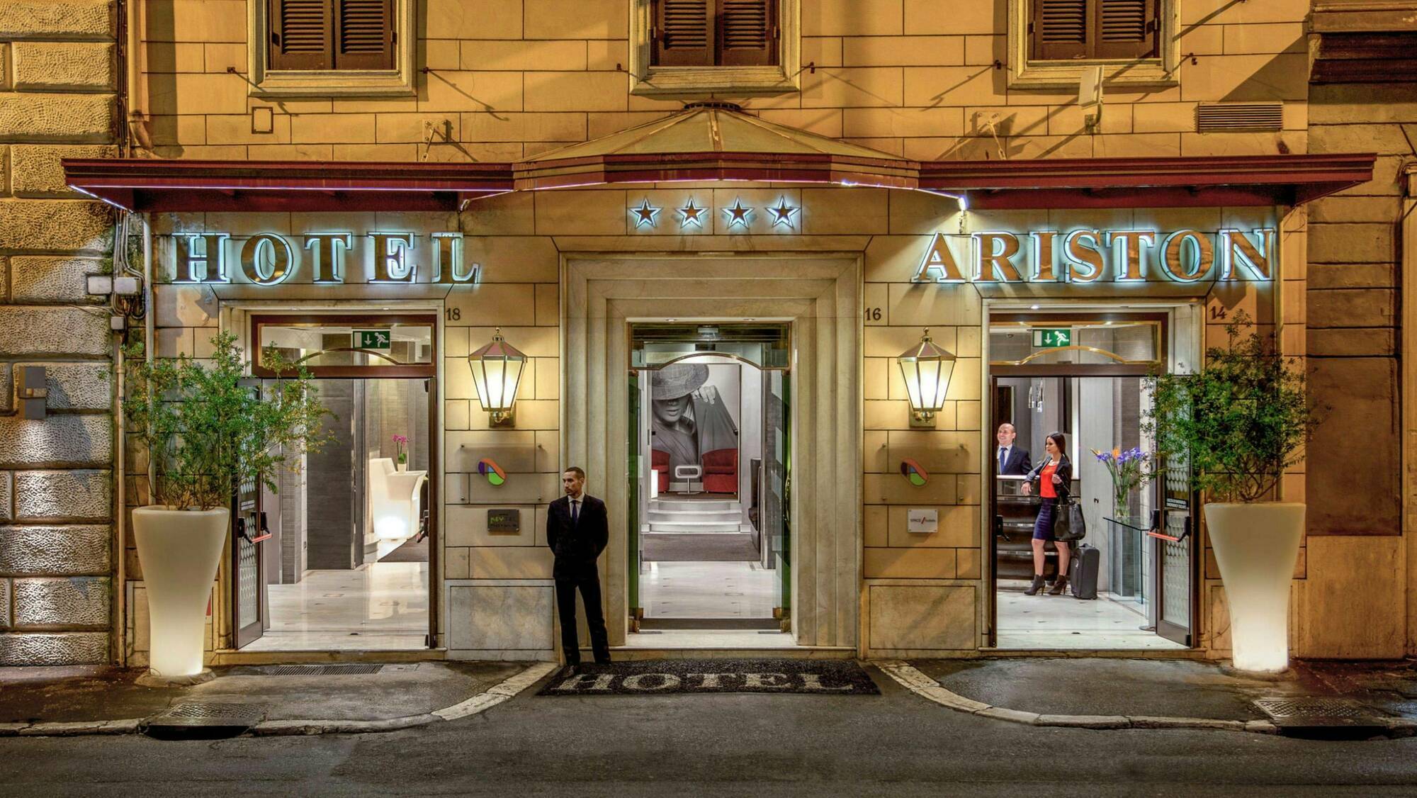 Hotel Ariston Рим Экстерьер фото
